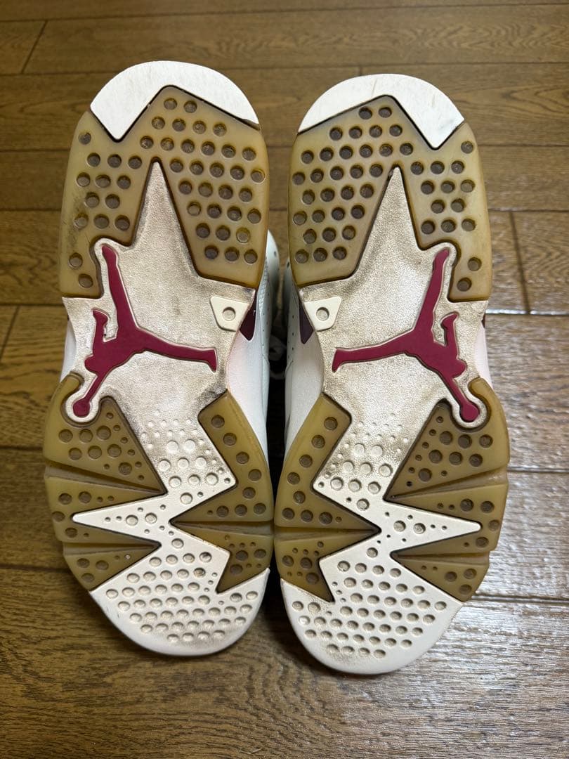 Nike Air Jordan 6 ホワイト/マルーン