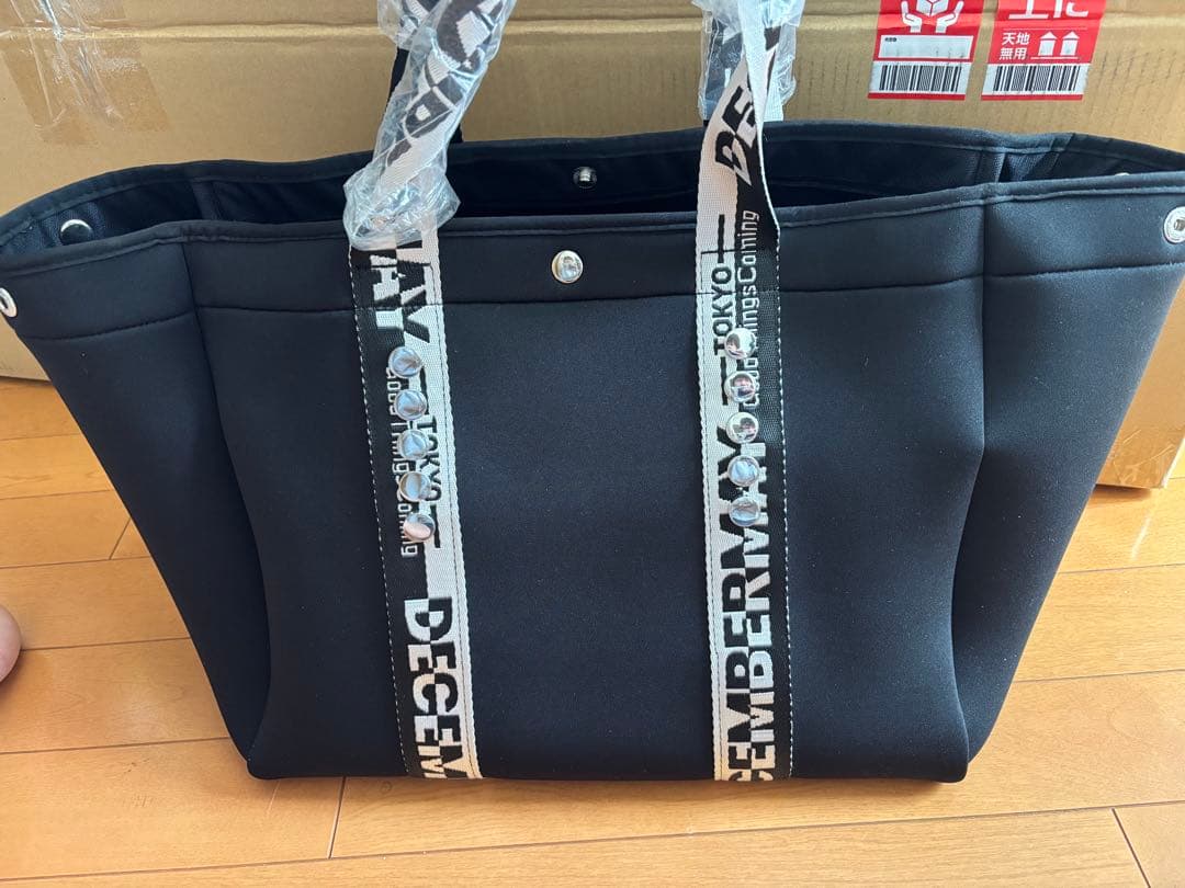 DECEMBER MAYトートバッグ ブラック 新品未使用