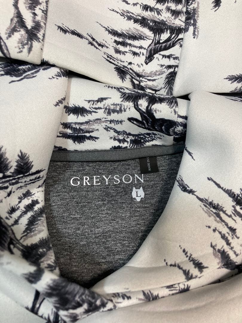 GREYSON プルオーバーフーディー スウェットシャツ 総柄