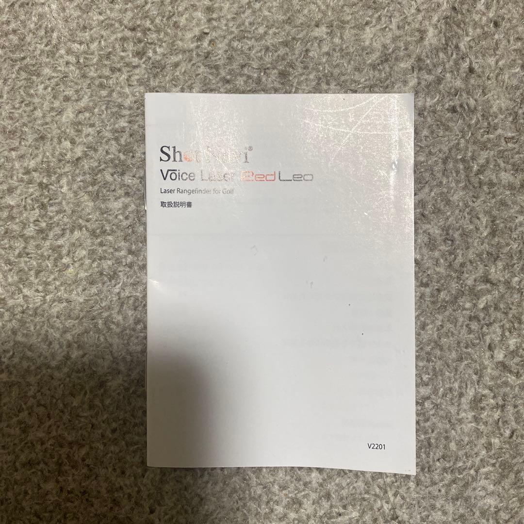 タ*ク様 極美品‼️ShotNavi VoiceLaser RedLeo