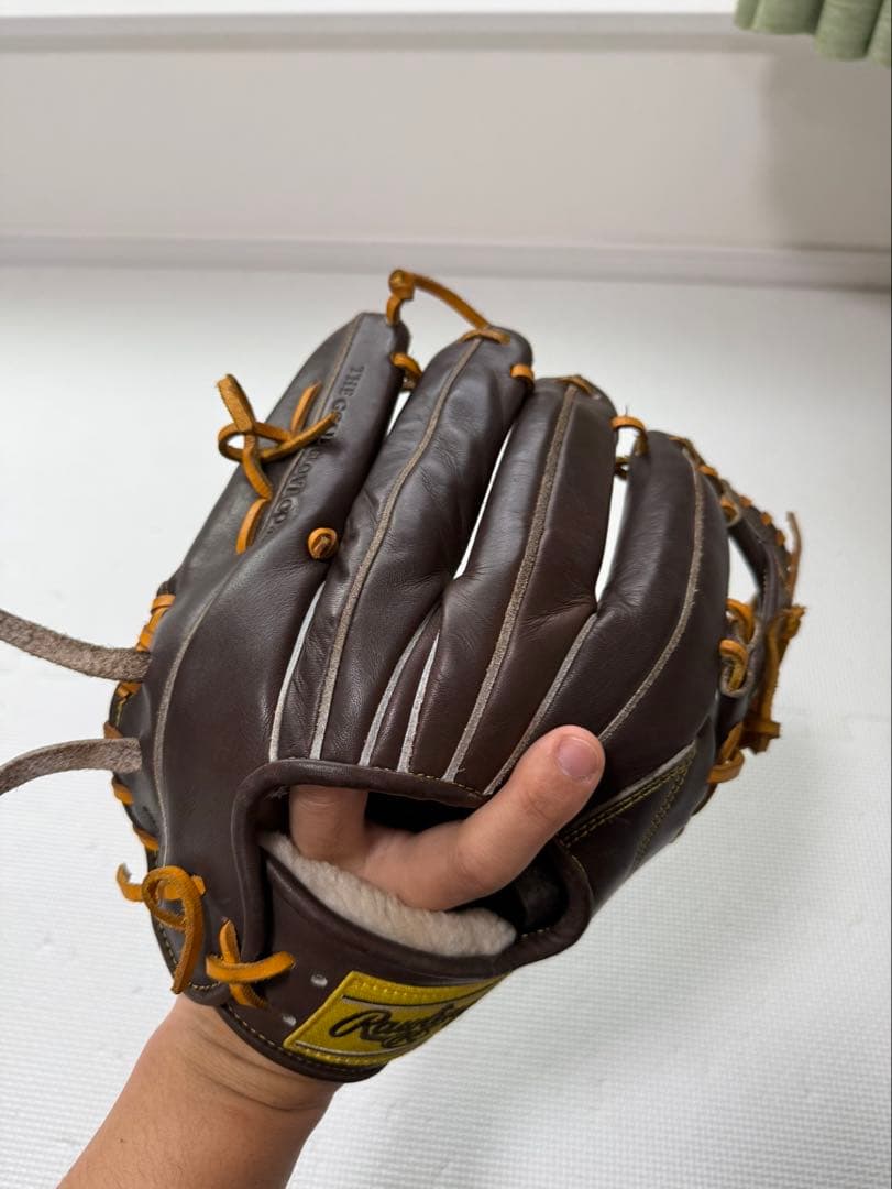 【浅村モデル】Rawlings 軟式グローブ ブラウン