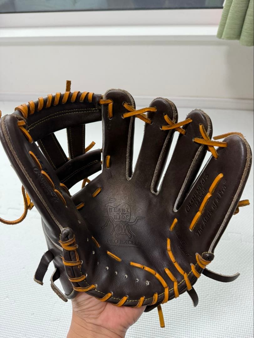 【浅村モデル】Rawlings 軟式グローブ ブラウン