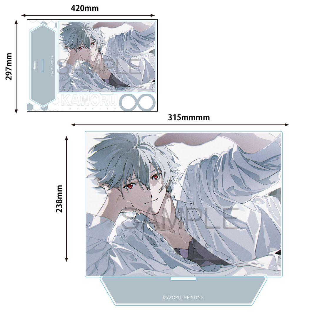 渚カヲル写真集 2 超でかアクリルスタンドフィギュア付きメロンブックス限定版