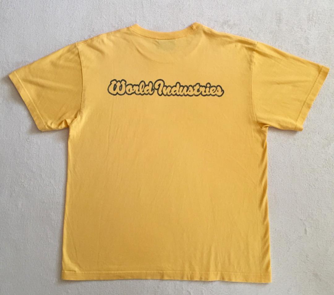 World industries skateboards Tシャツ ワールド