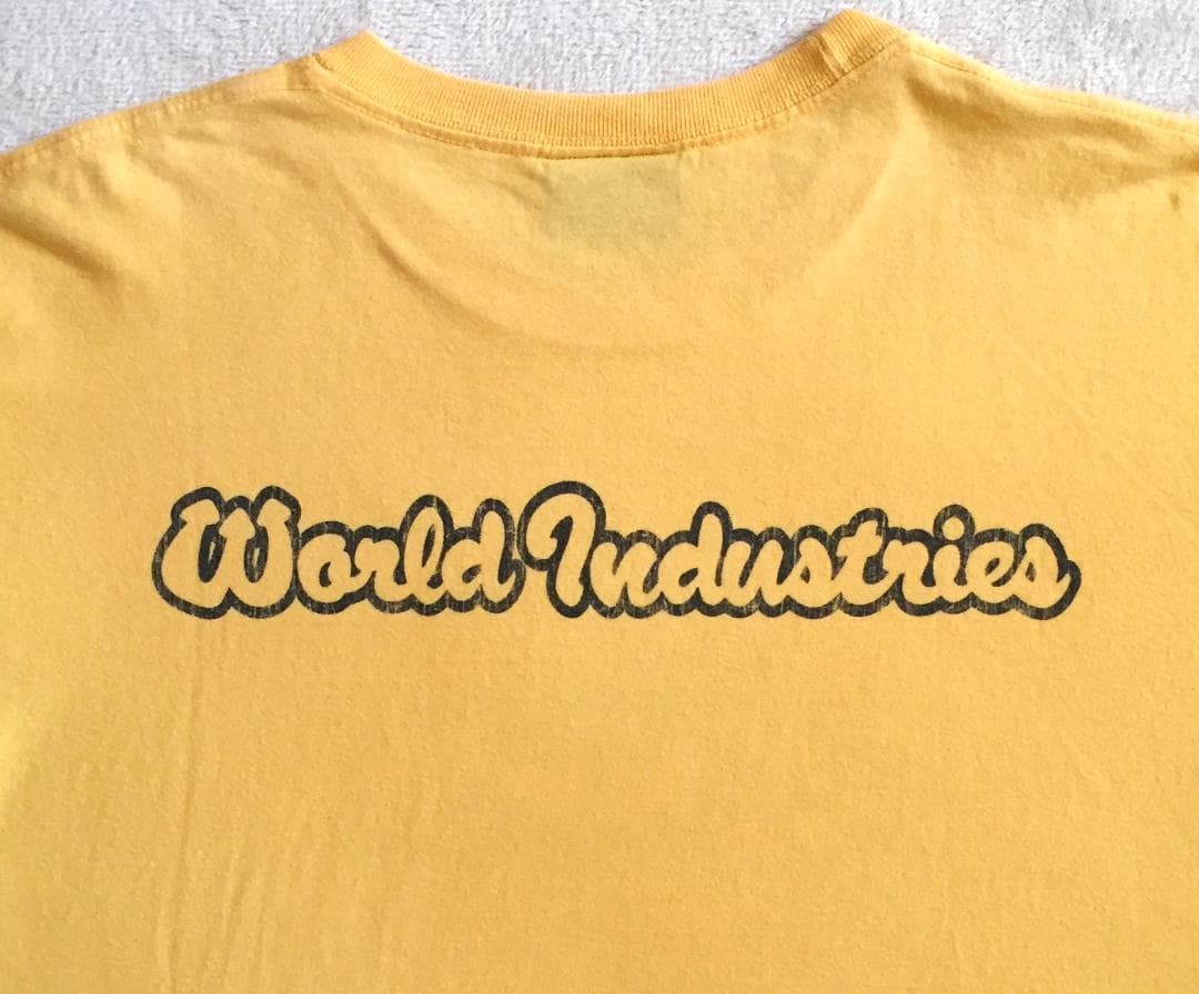 World industries skateboards Tシャツ ワールド