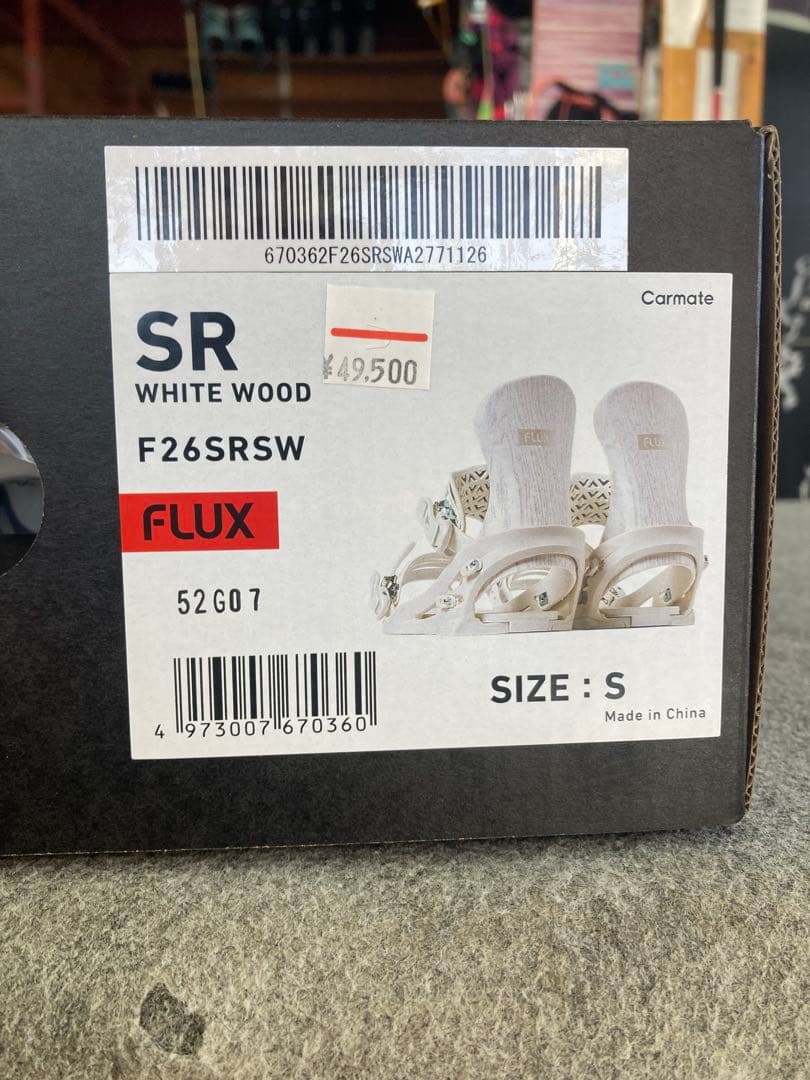 ✳︎最新モデル✳︎ FLUX F26SRSW スノーボードビンディング Sサイズ