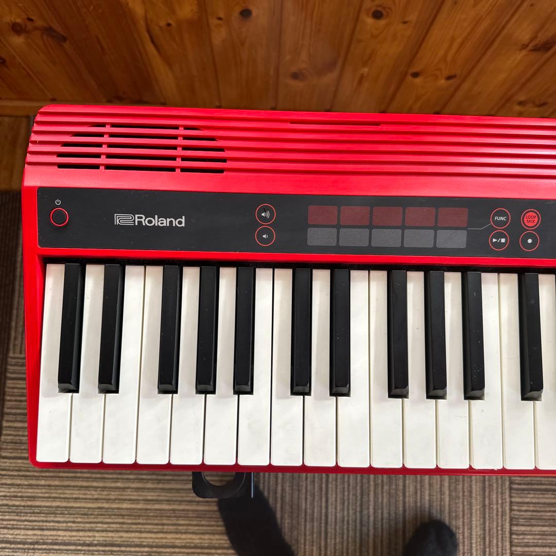 純正スタンド付　Roland GO:KEY キーボード　GO-61K