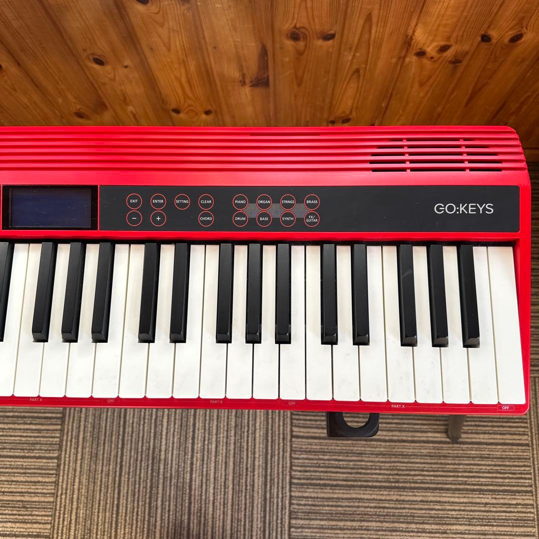 純正スタンド付　Roland GO:KEY キーボード　GO-61K