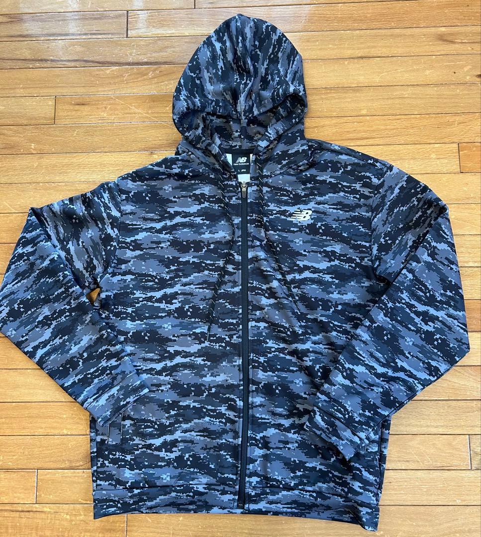new balance 迷彩柄 ジャージ上下セット　size L