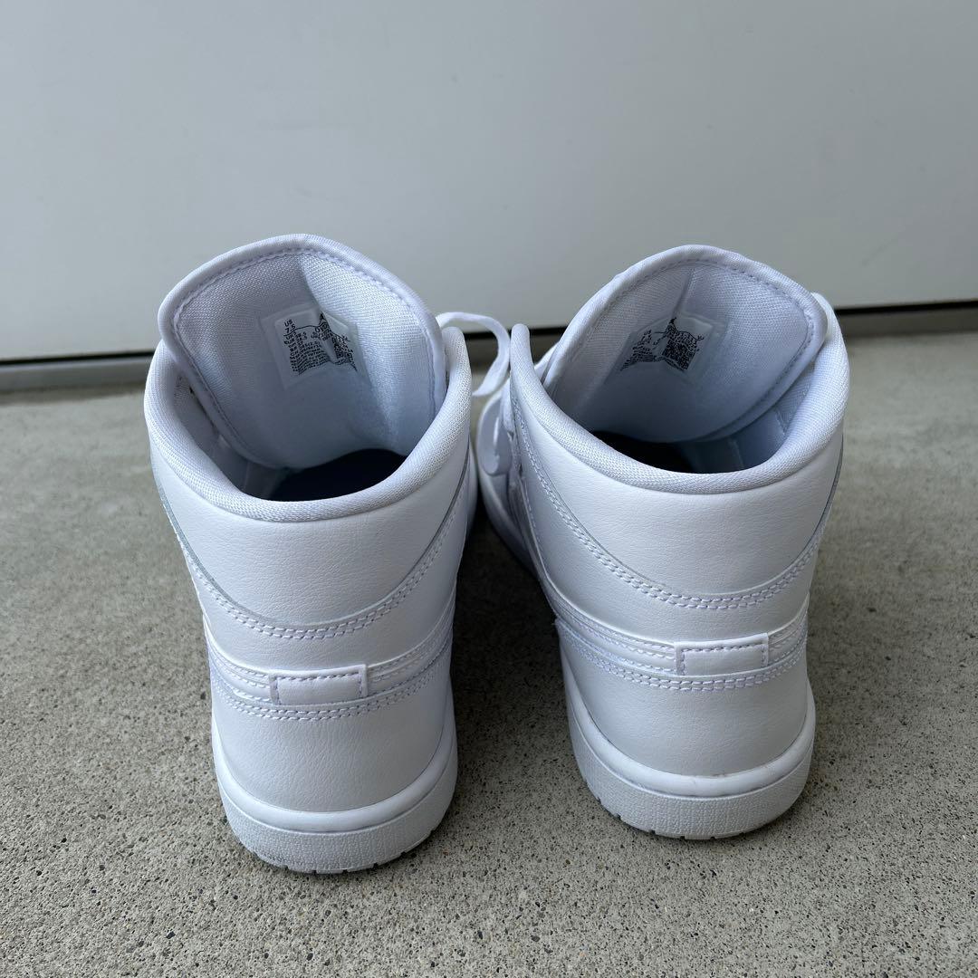 美品‼️NIKE24.5 エアジョーダン　ハイカット 白　 レディース　NIKE