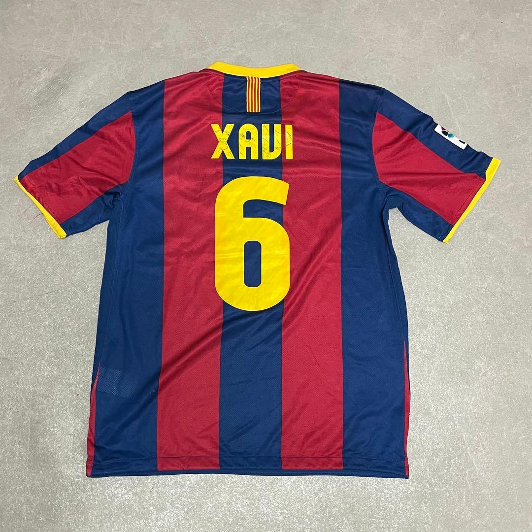 FCバルセロナ 10-11Hユニフォーム #6 シャビ NIKEサイズ L