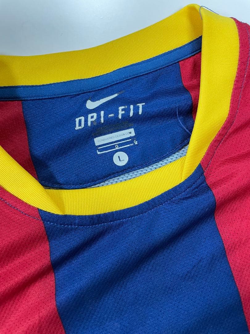 FCバルセロナ 10-11Hユニフォーム #6 シャビ NIKEサイズ L