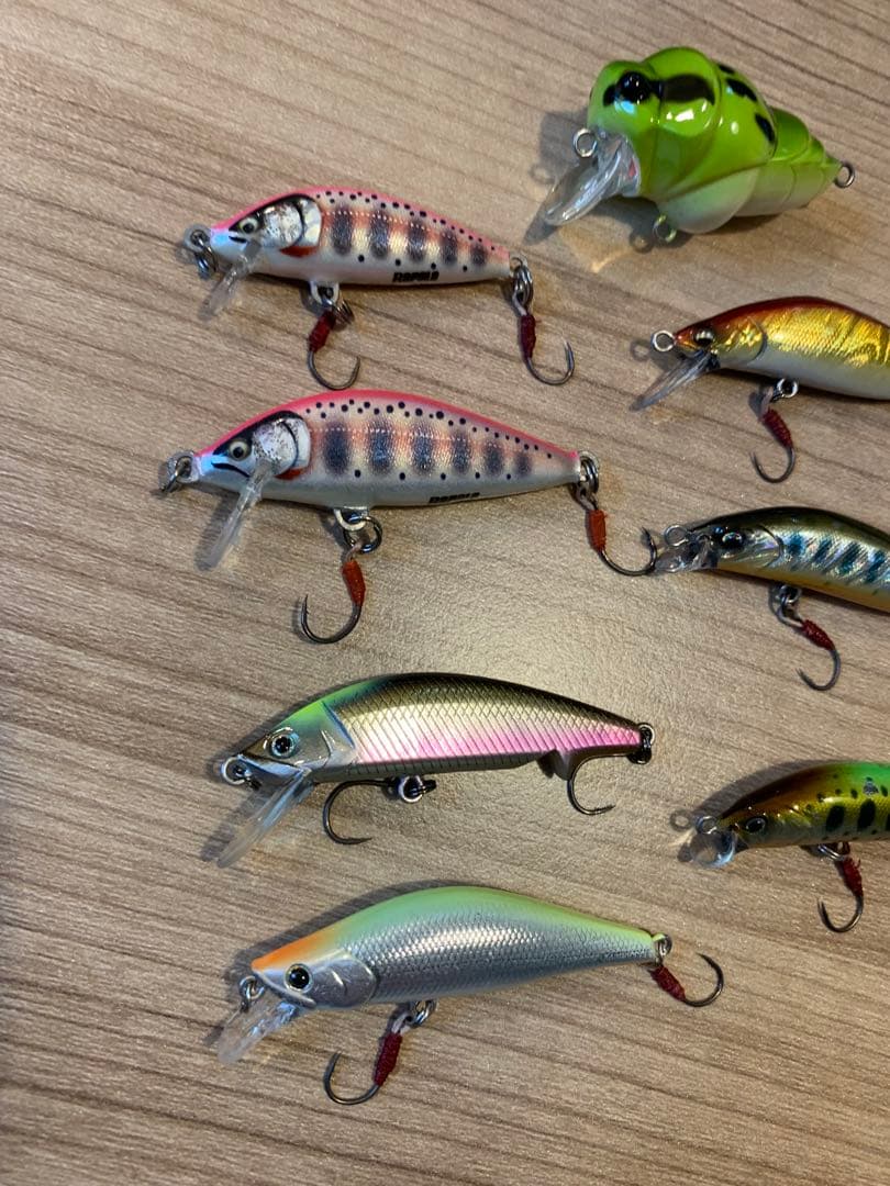 レイチューン ラパラ 他渓流ミノー セット売り