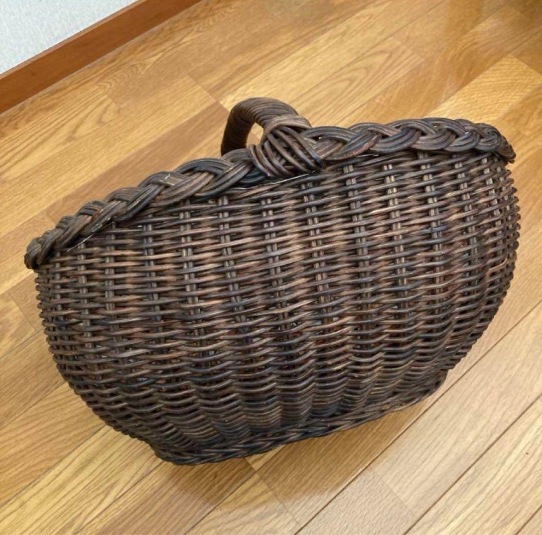 BIGサイズ バスケット　籠　アンティーク