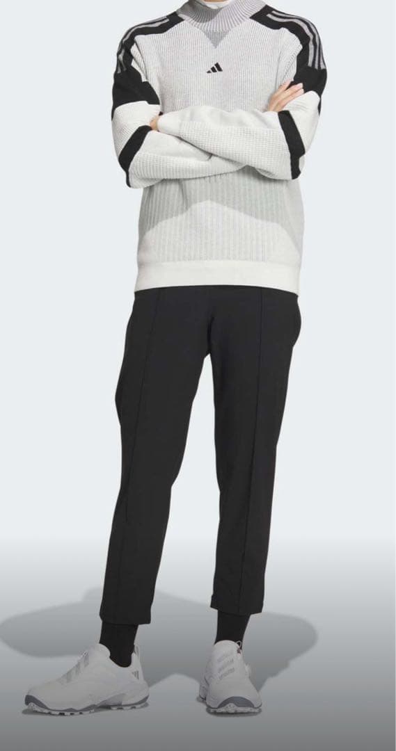 新品　アディダス　adidas ゴルフ　モックネック 長袖セーター XL