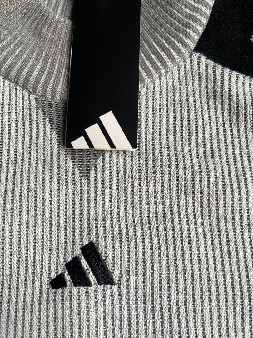 新品　アディダス　adidas ゴルフ　モックネック 長袖セーター XL