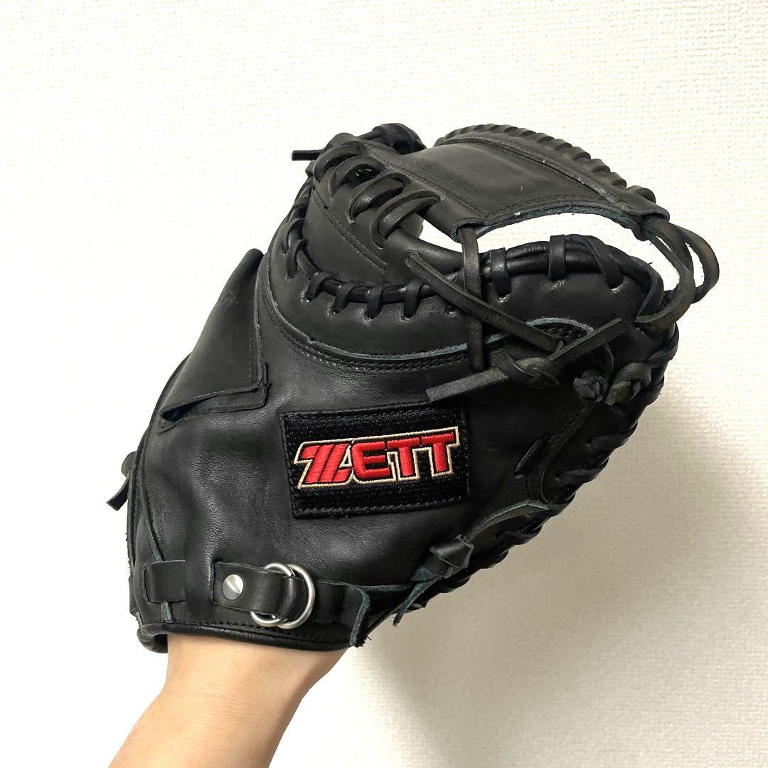 259 ZETT 極美品 即戦力 軟式 キャッチャーミット