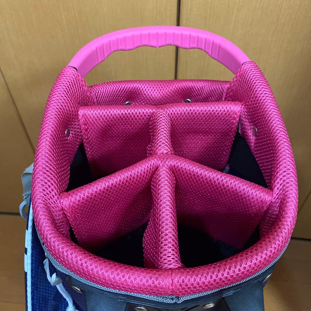 s*i様 KOLWIN コルウィン スタンド式 キャディバッグ ゴルフバッグ レ