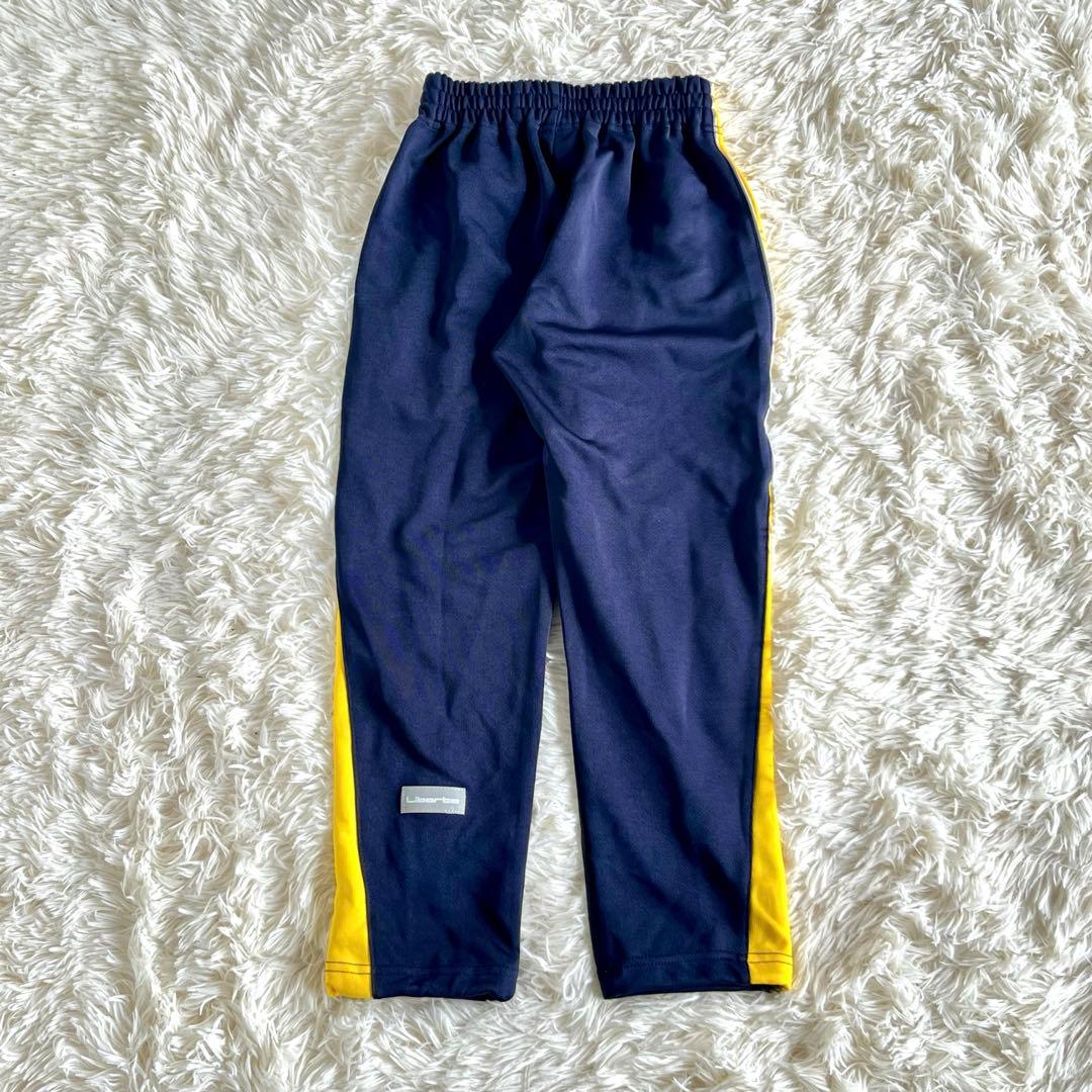美品　Liberta ジャージ上下リベルタ130 サッカースクール　紺/黄色
