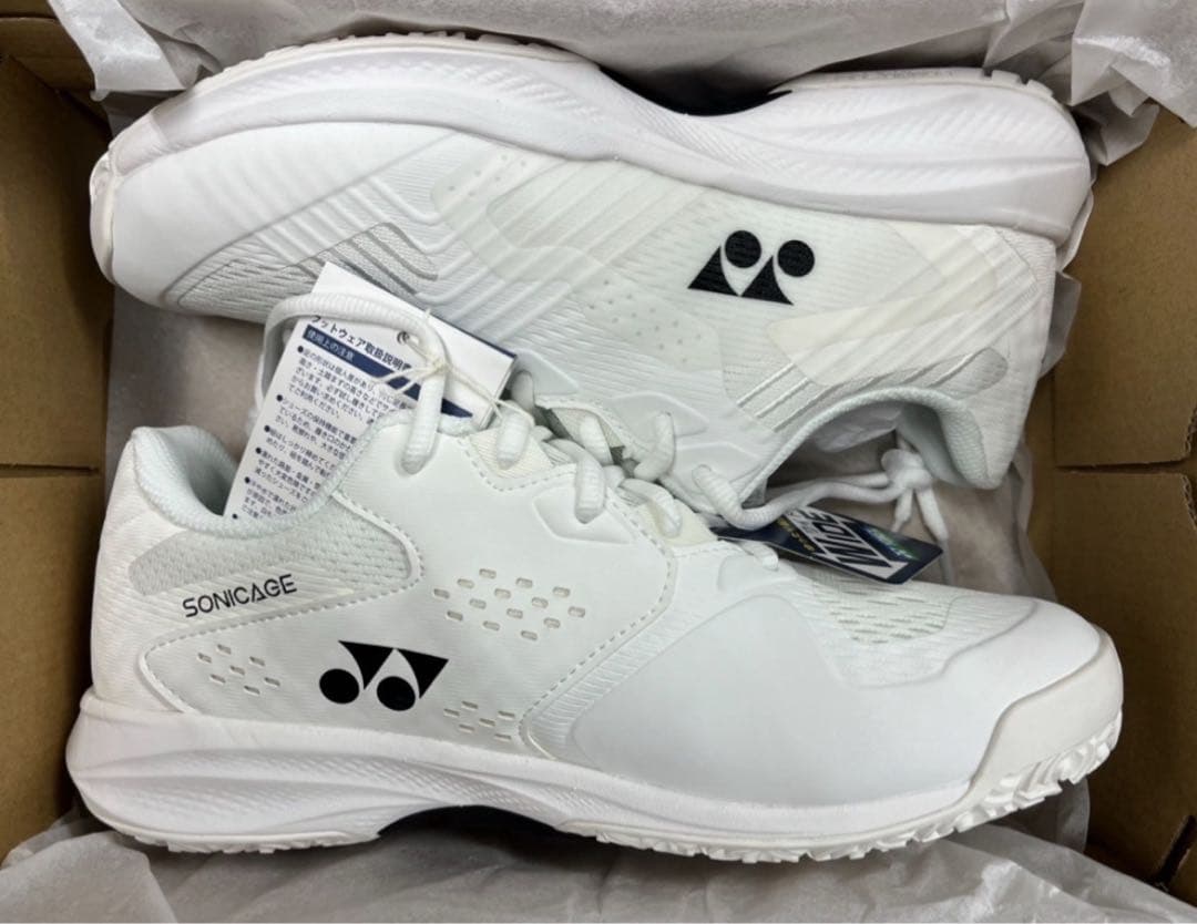 YONEX テニスシューズ クレー砂入人工芝用 4E wide 011 26.0