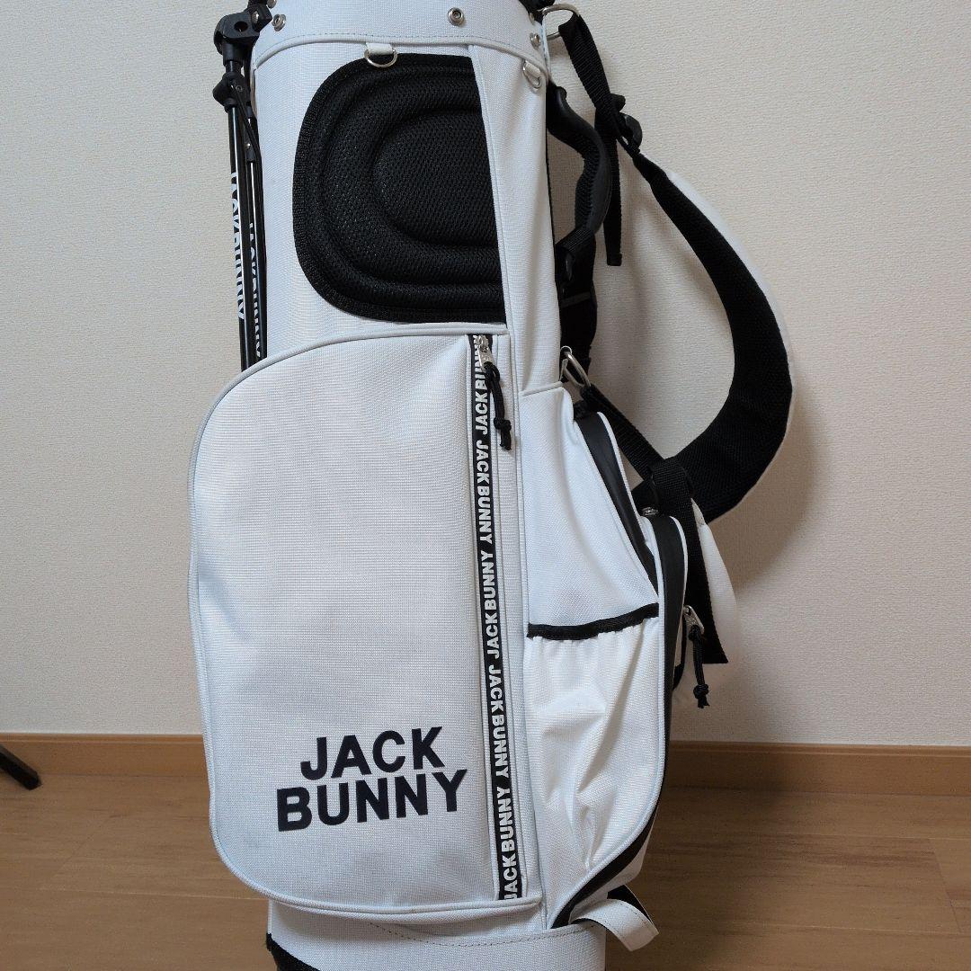 【値下げ】JACK BUNNY ホワイトキャディバッグ
