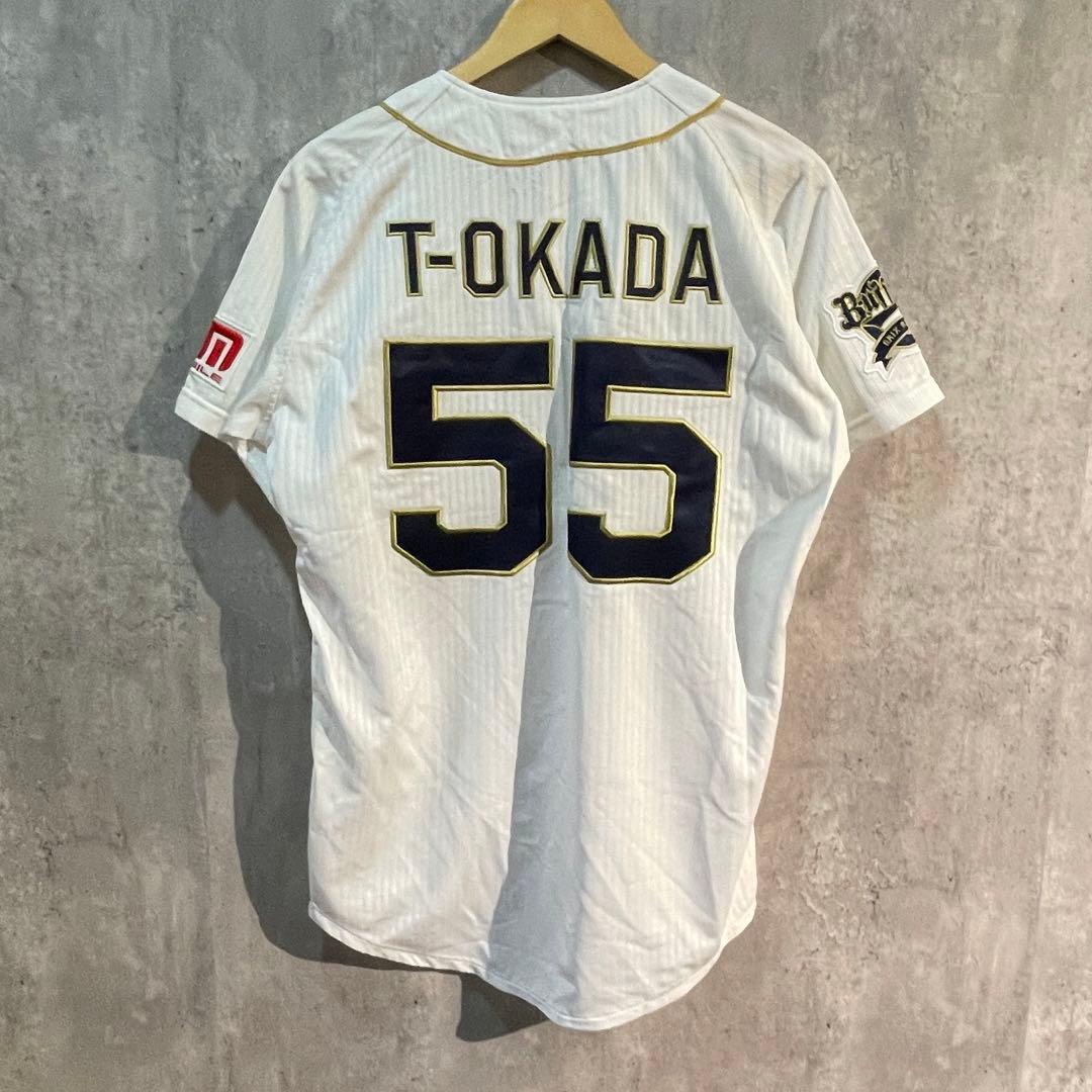 ORIX オリックス　バファローズ　T岡田　ハイクオリティユニフォーム L
