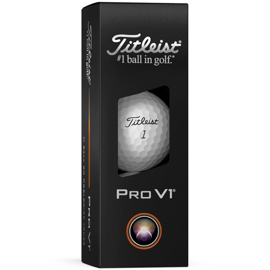 タイトリストプロV1 PROV1 ゴルフボール25年ローナンバー 1ダース12個