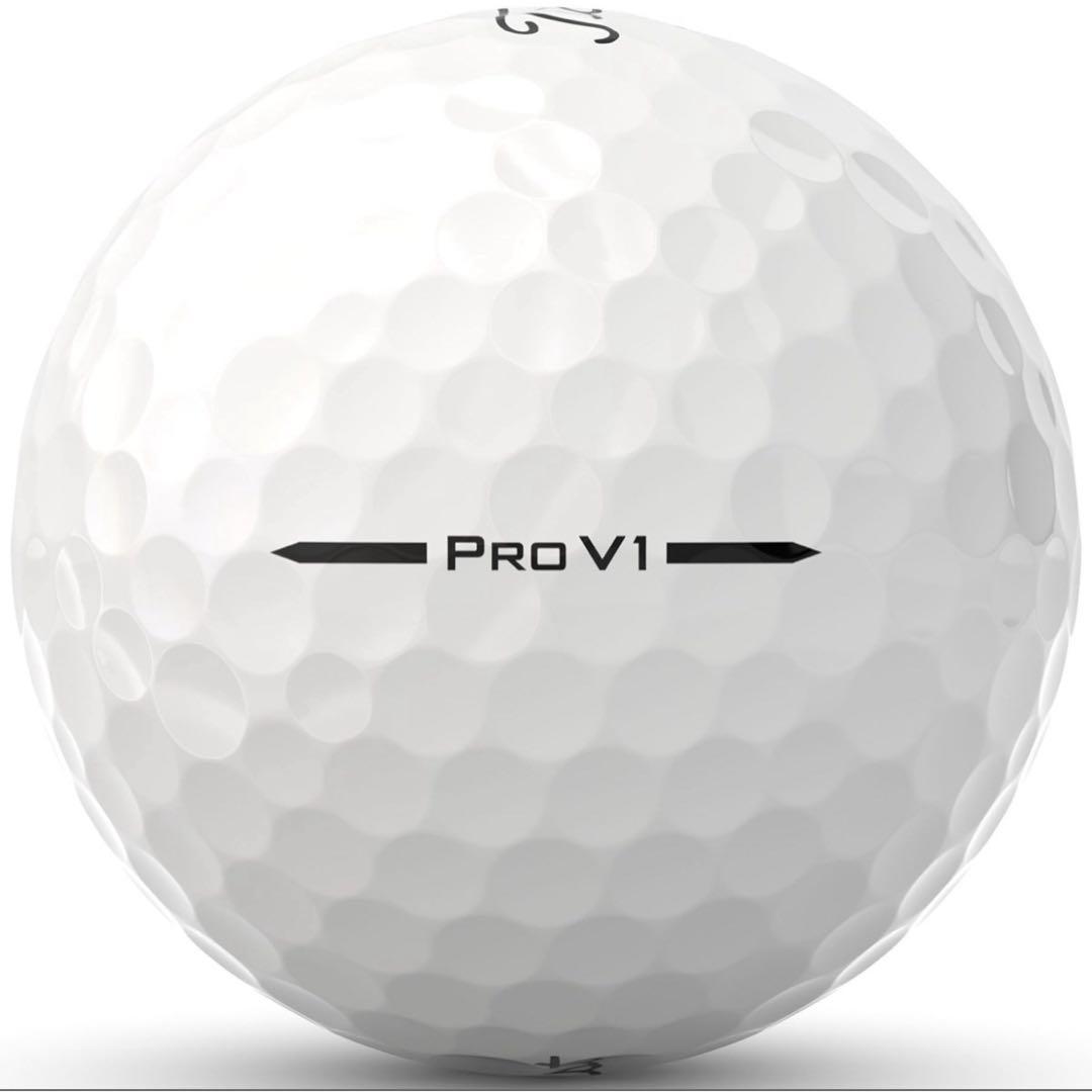 タイトリストプロV1 PROV1 ゴルフボール25年ローナンバー 1ダース12個