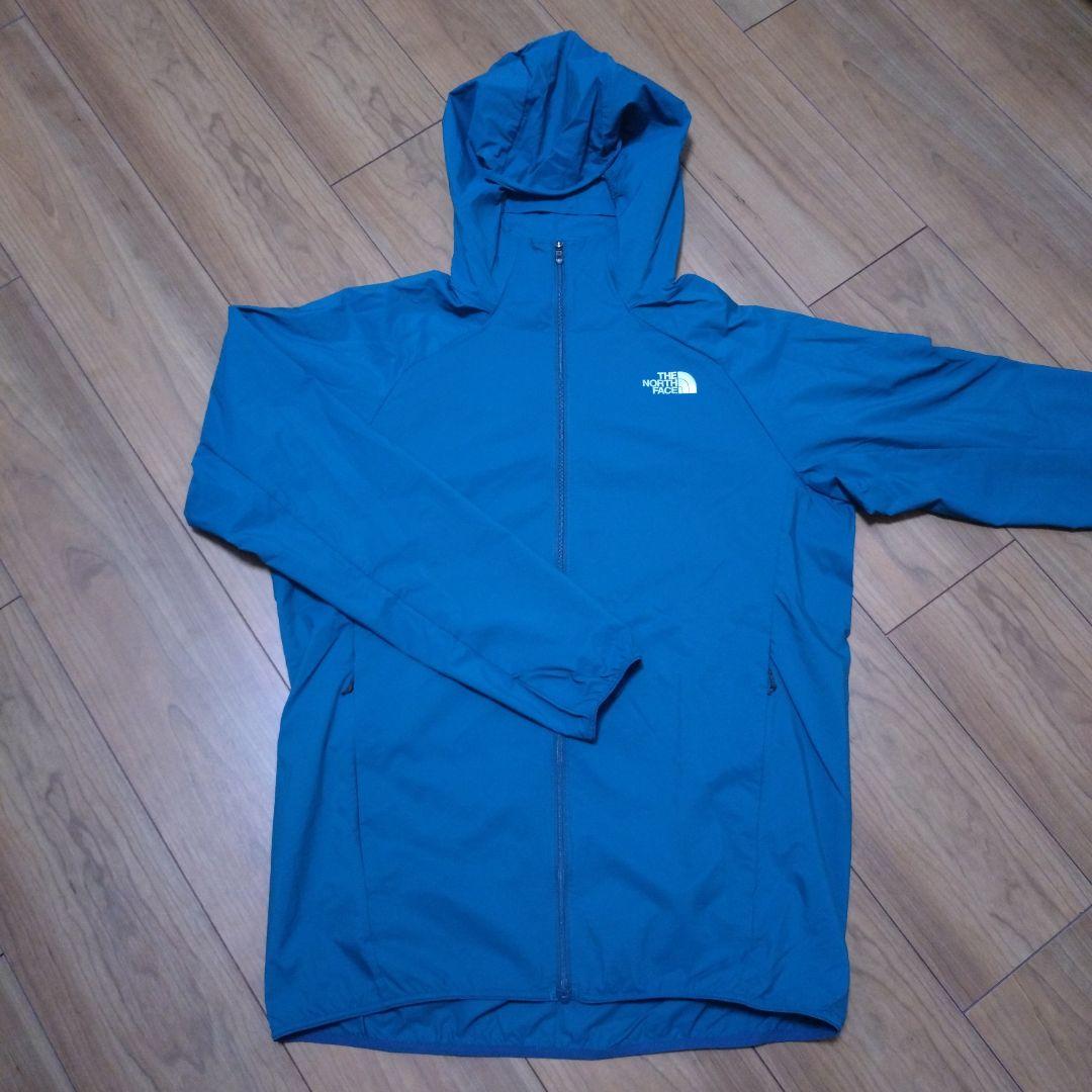 ザノースフェイス Swallowtail Vent Hoodie ブルーモス