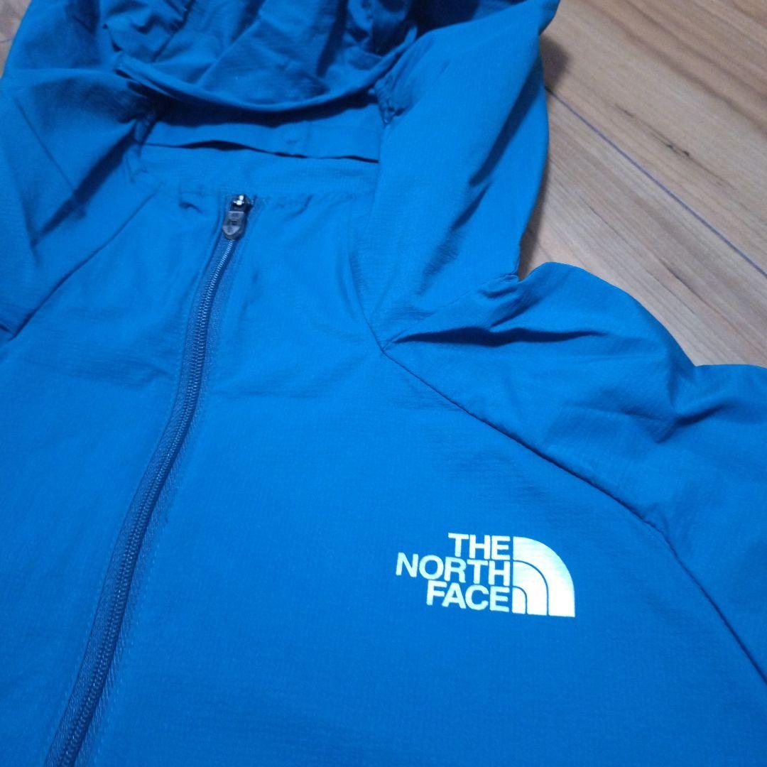 ザノースフェイス Swallowtail Vent Hoodie ブルーモス