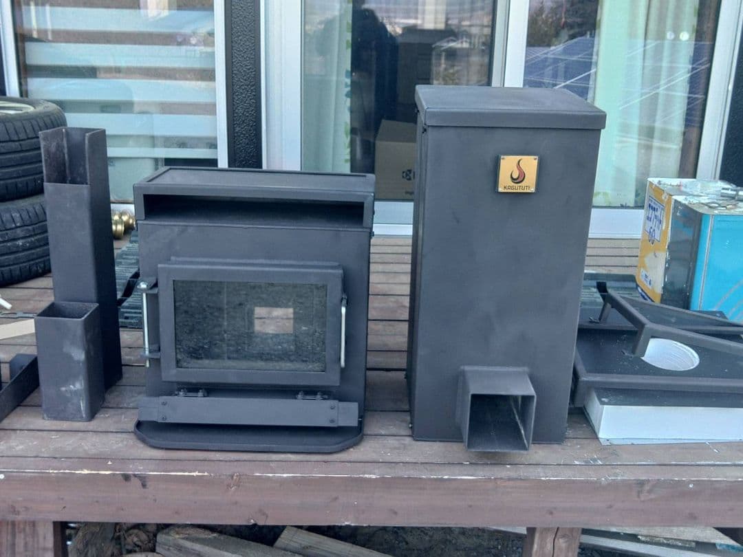 KAGUTUTI かぐつち2 薪ストーブ ロケットストーブ 使用期間1シーズン