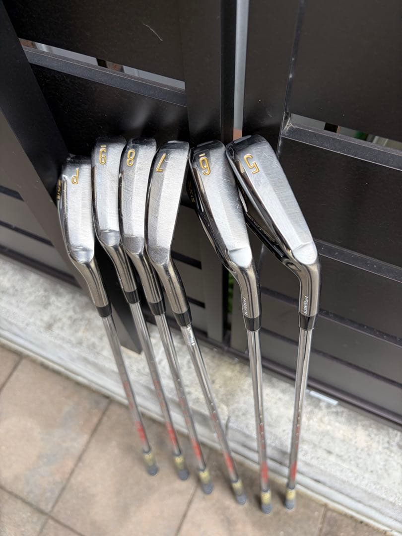 SRIXON ZXi5 ブラッククロム アイアン 6本セット