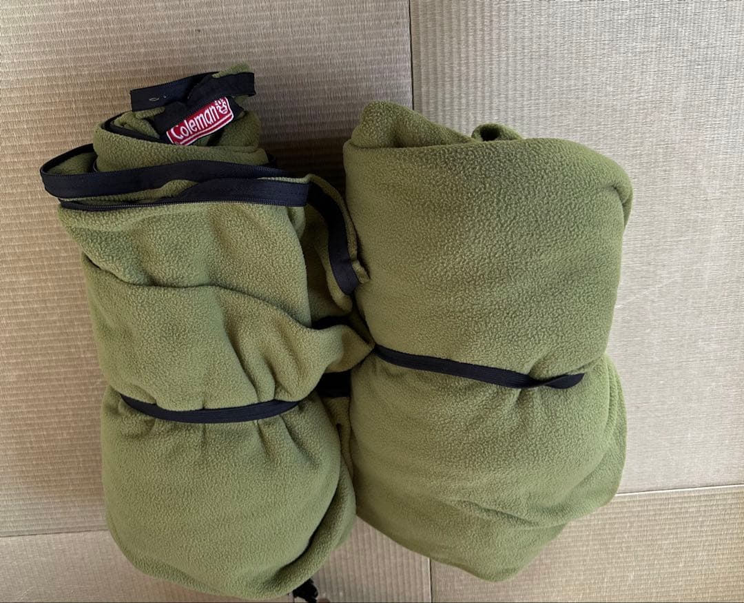 最終値下げ 美品 Coleman 寝袋 4個他セット