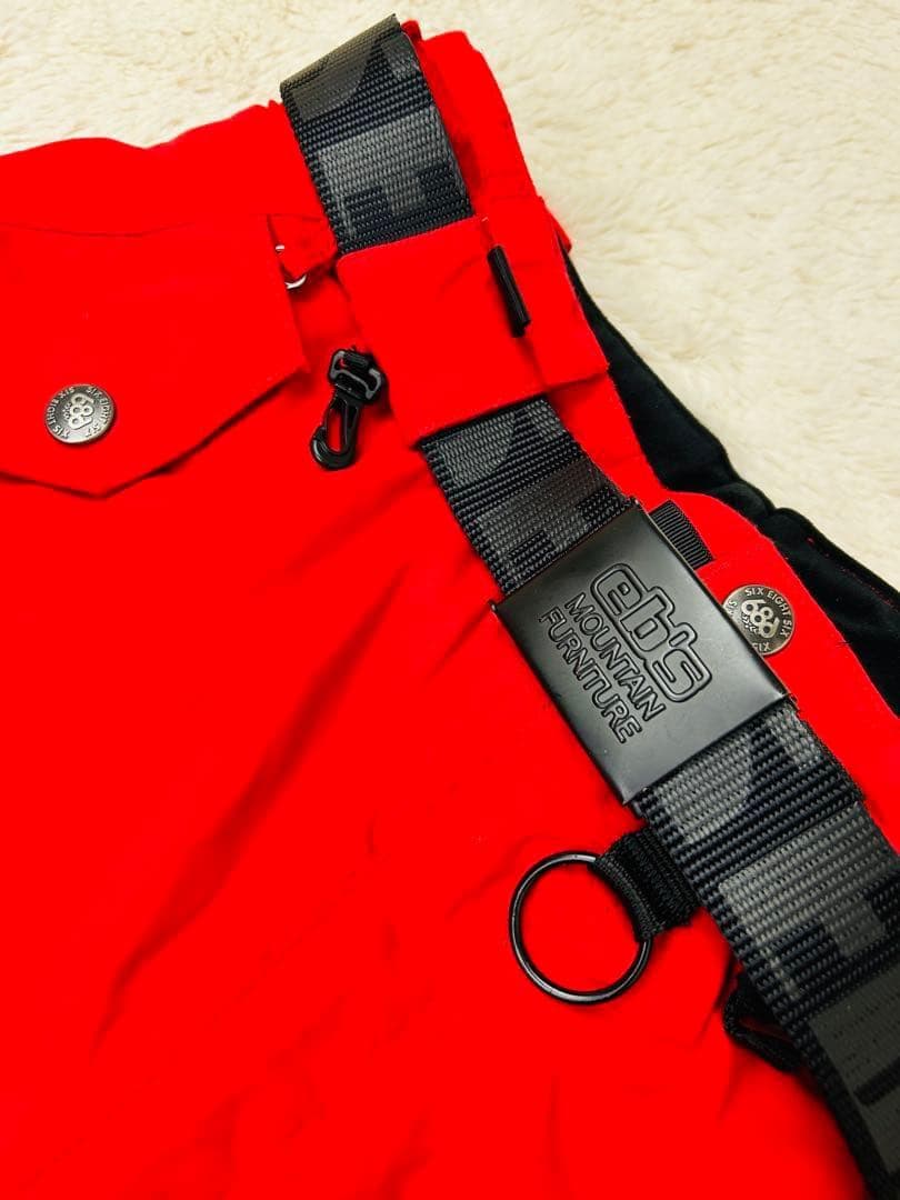 【専用】686 six eight スノーボードウエア パンツ M フリース