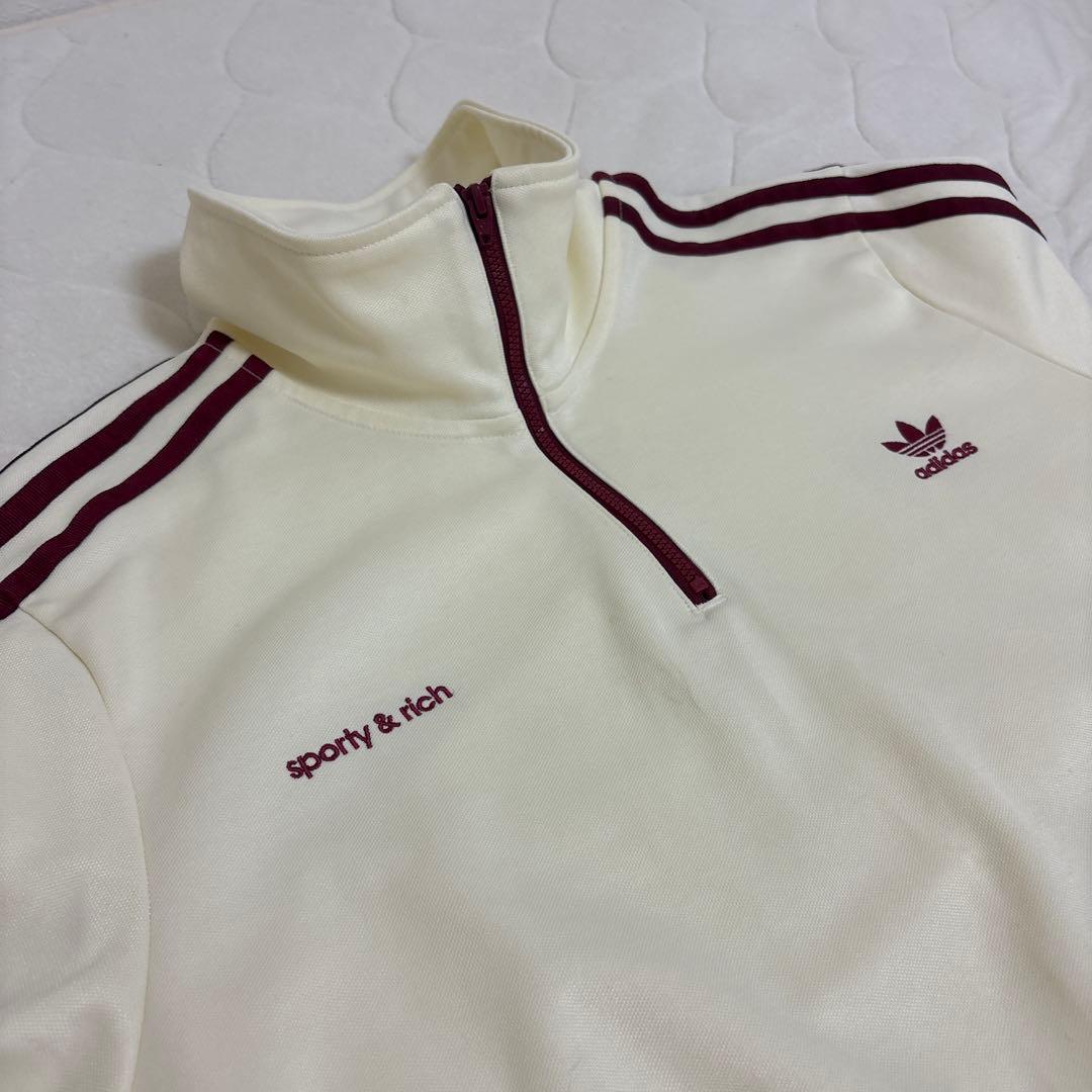 sporty&rich addidas ジャージ　XL クリーム