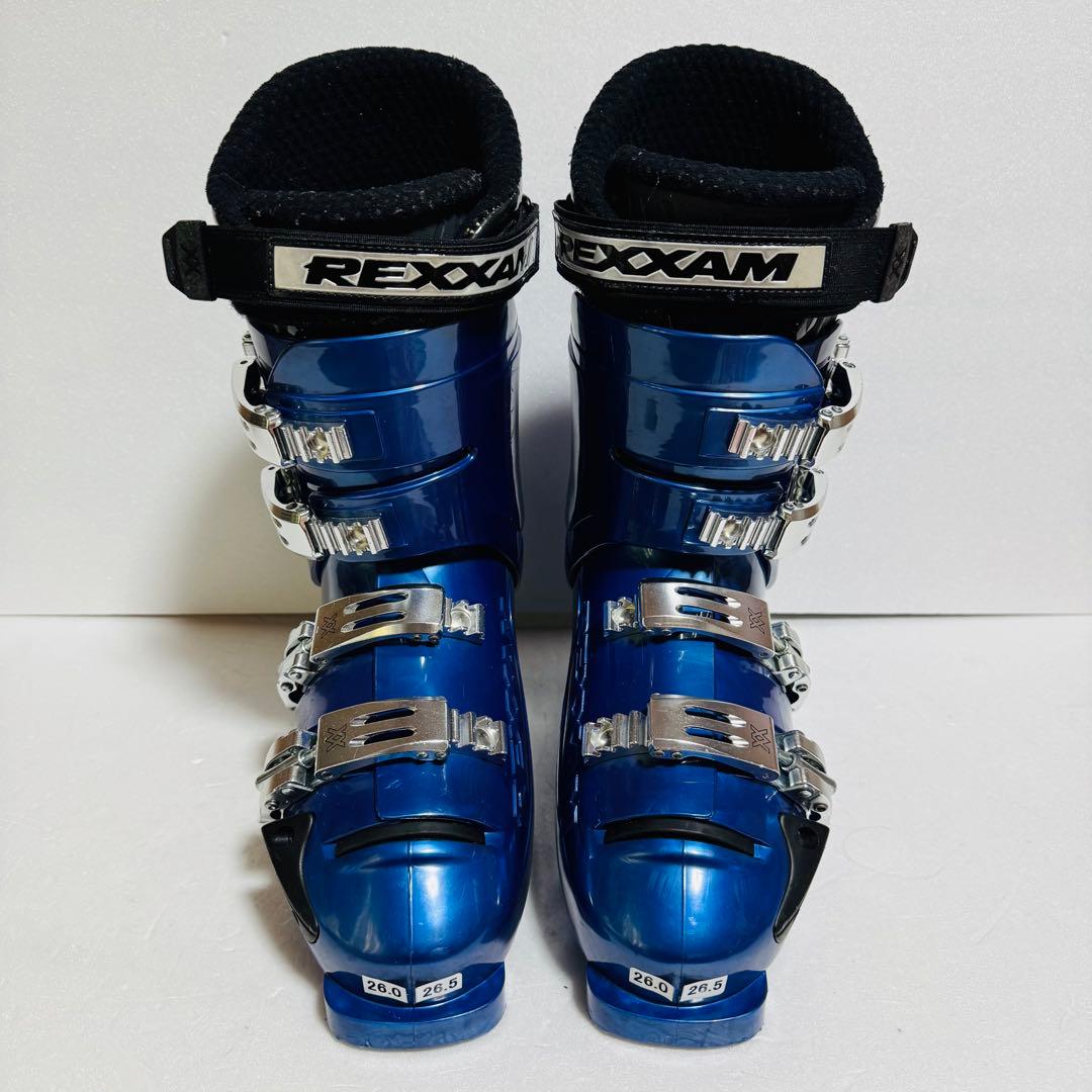 REXXAM F95 スキーブーツ 26-26.5cm 青　ブルー 格安特価激安