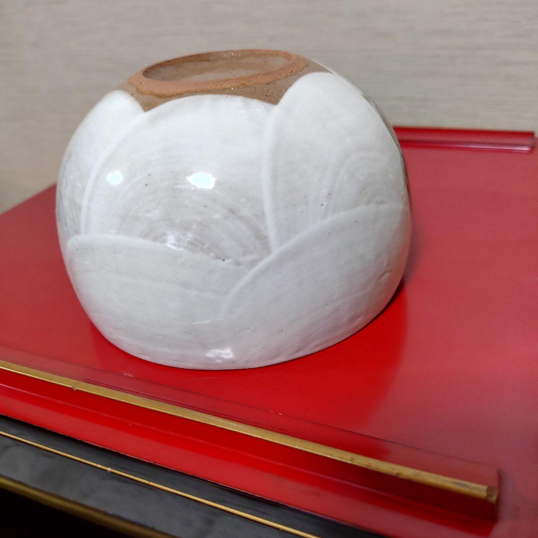 京焼陶庵器南天椿器
