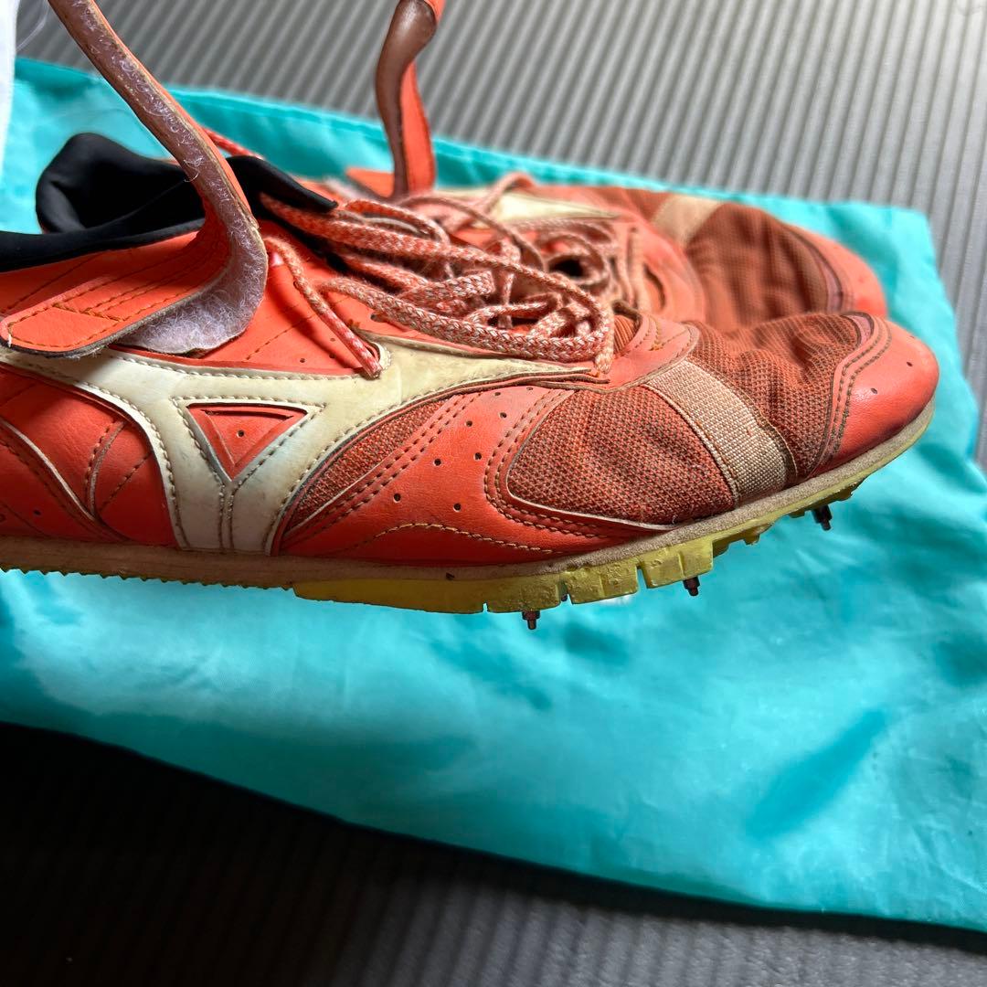 Mizuno スパイクシューズ オレンジ