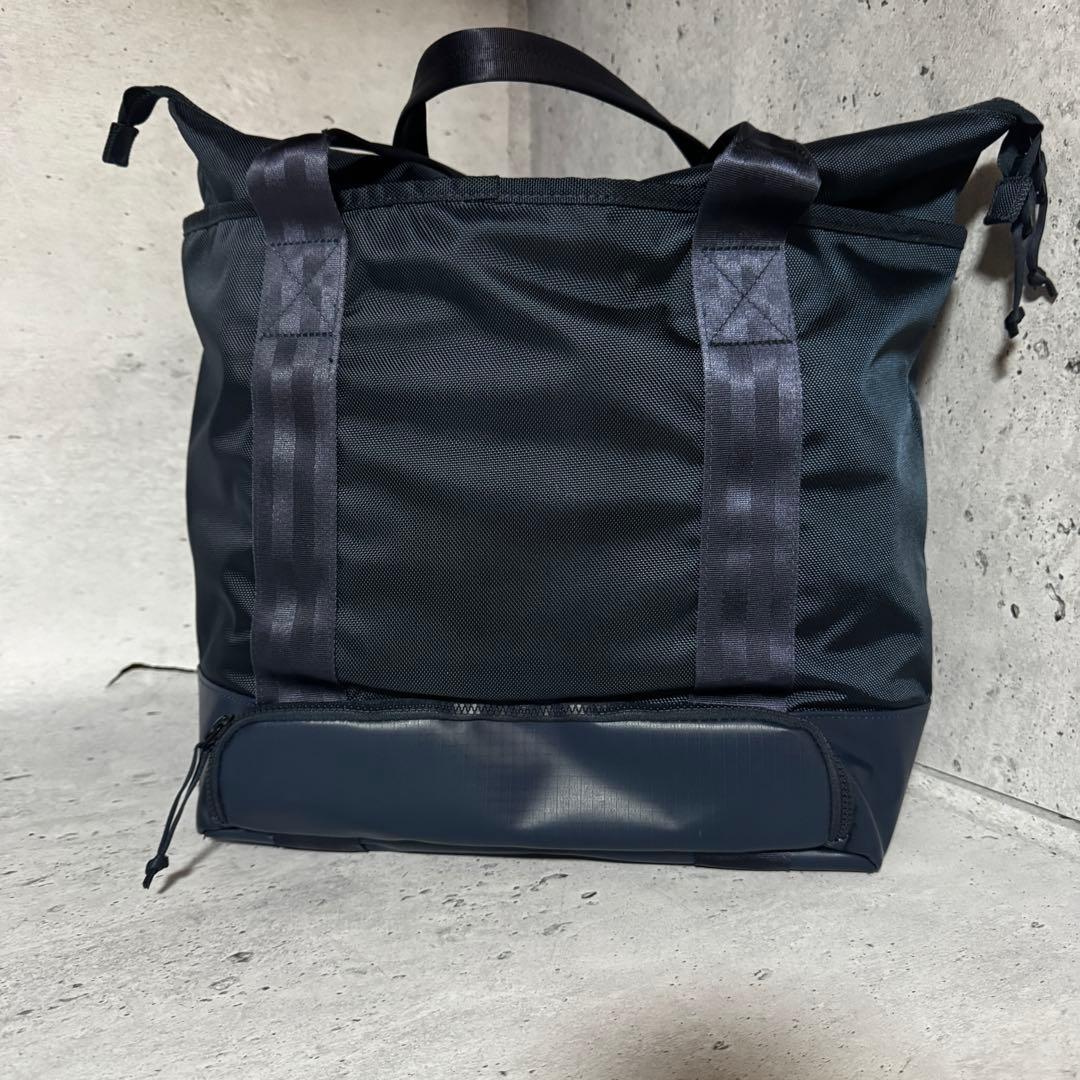 未使用 大きい！40L blueeq ブルイク ネイビートートバッグ