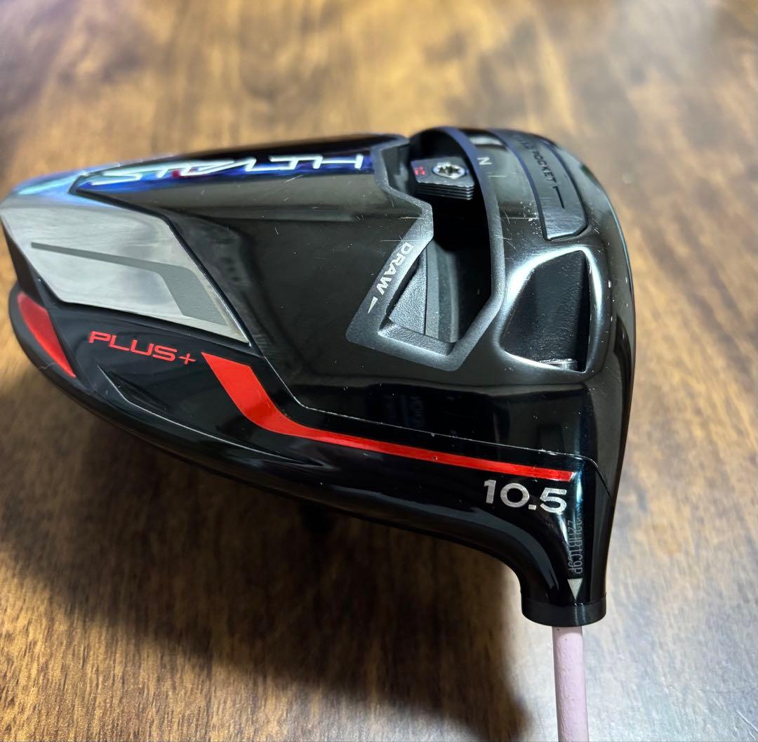 テーラーメイド　ステルスプラス　10.5° ヘッド単品　カバー付き