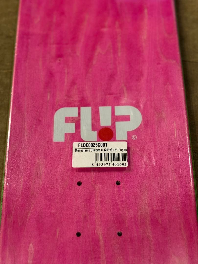 FLIP スケボーデッキ DECK 8.125 MOBデッキテープ無料付き
