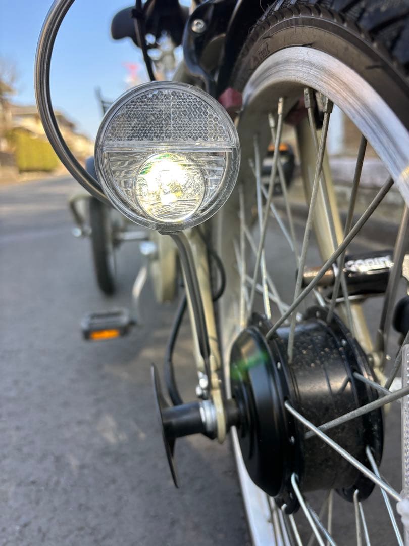 ★電動アシスト三輪車 アクティブ プラス　前後バスケット★