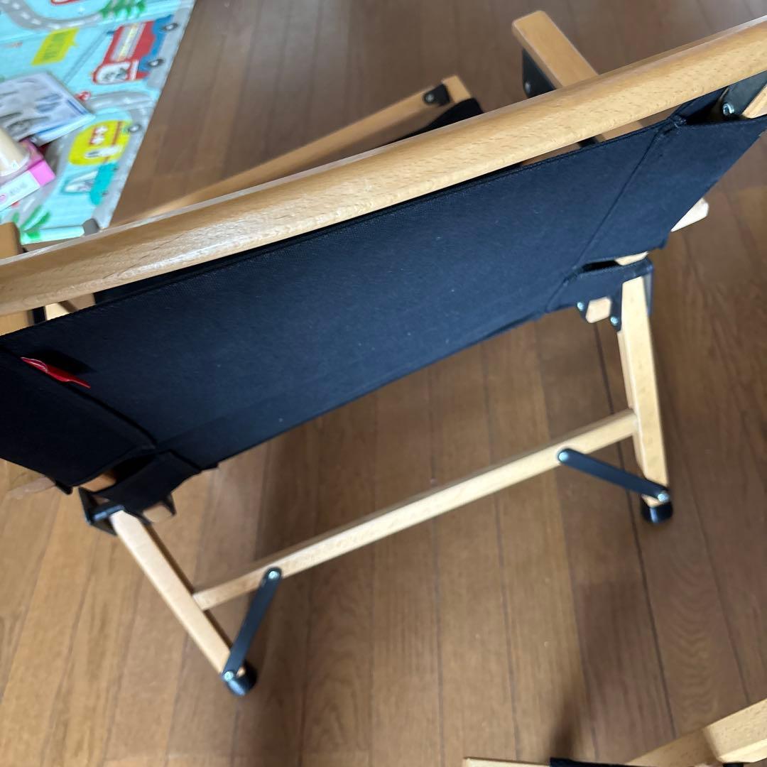 fieldoor 木製折りたたみアウトドアチェア 2脚セット