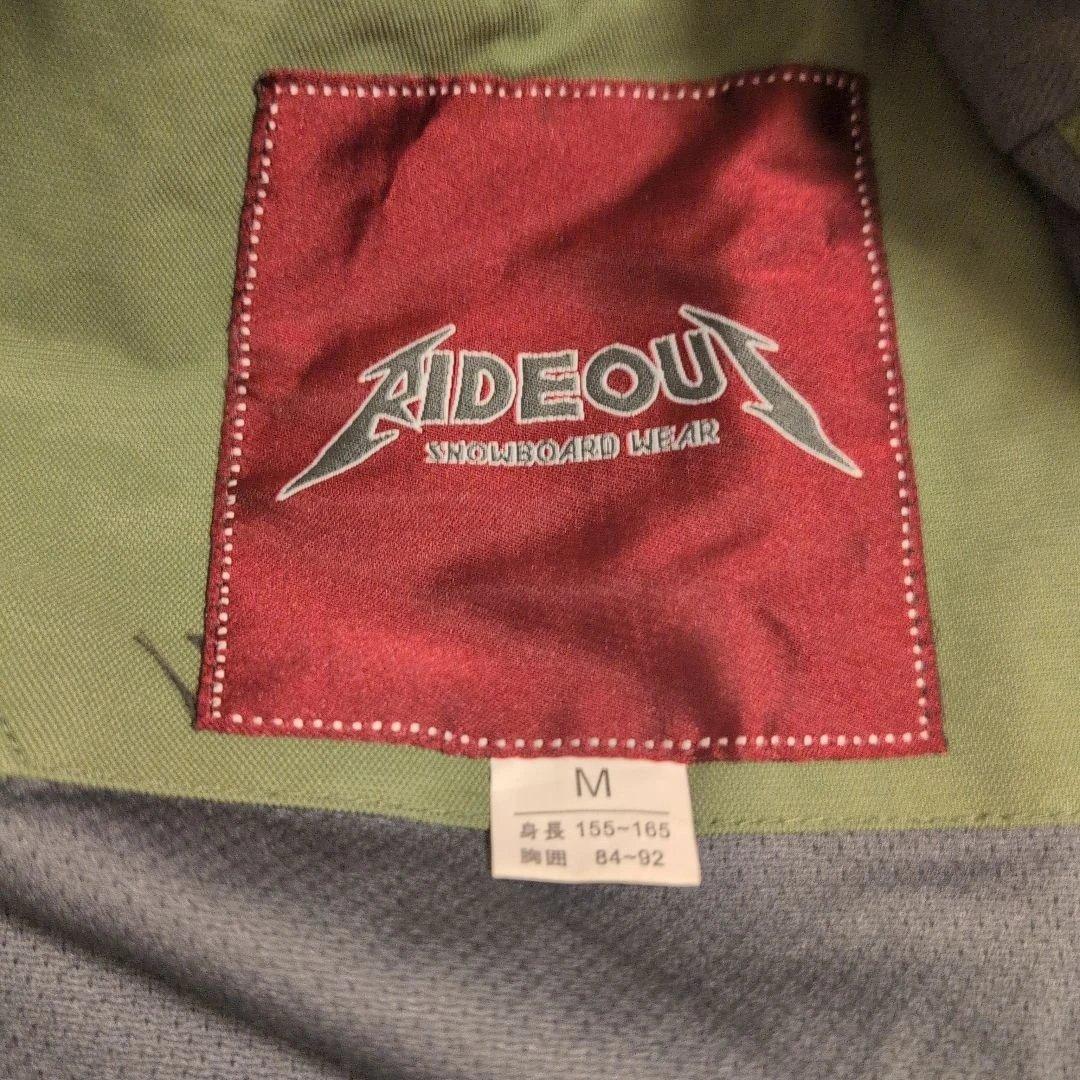 RIDE OUT スノーボードウェアセット（ジャケット＆パンツ）