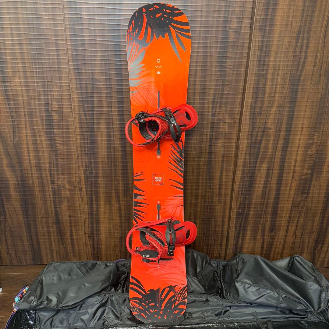 BURTON hideawayスノーボード バインディング ケース 付き