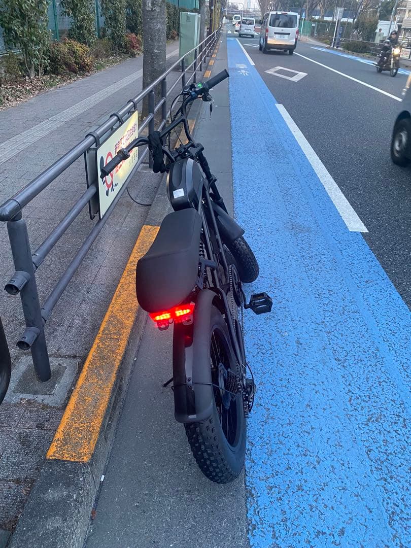 super73ルック　電動自転車