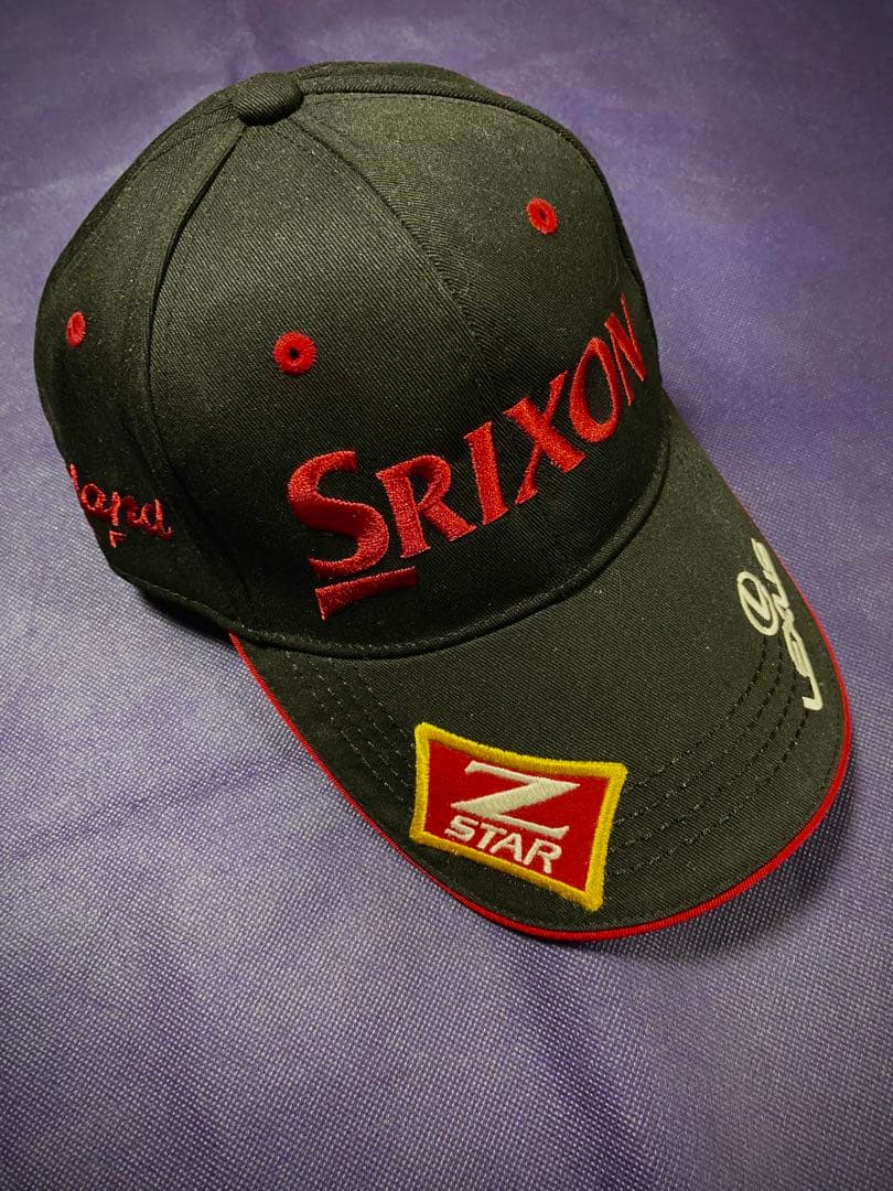 松山英樹モデルのSRIXON、LEXUSキャップ 黒 白 2個セット