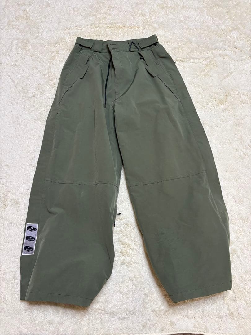 K*O様 DIALRANGE オリーブグリーン ワイドパンツ2XL