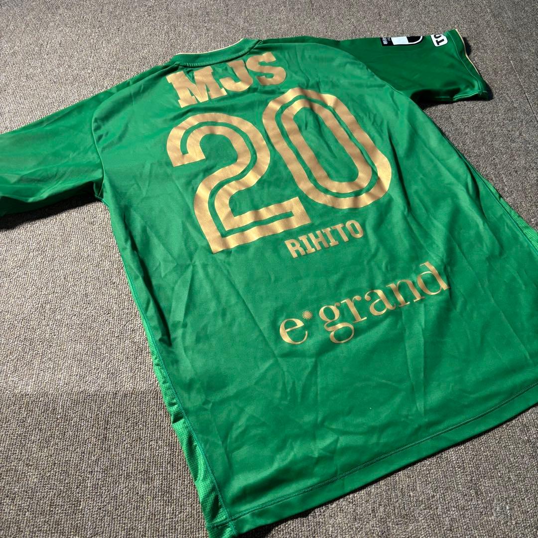 山本理仁 20 東京ヴェルディ ATHLETA ユニフォーム Jリーグ サッカー