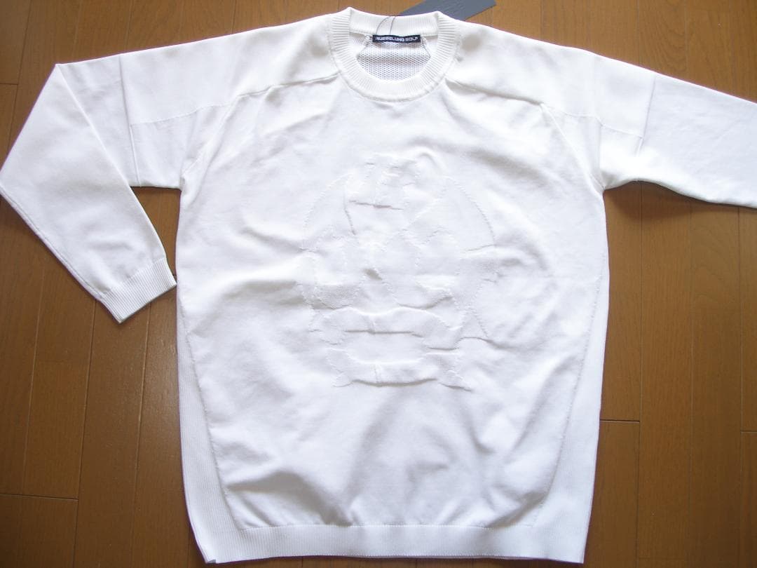 ラッセルノ COMBAT ニットセーター 505 メンズサイズ5 新品 WHT